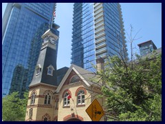 Yorkville Ave bus tour 102 - Fire station, Four Seasons